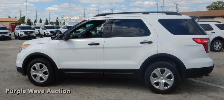image for item DD6507 2015 Ford Explorer Police Interceptor SUV
