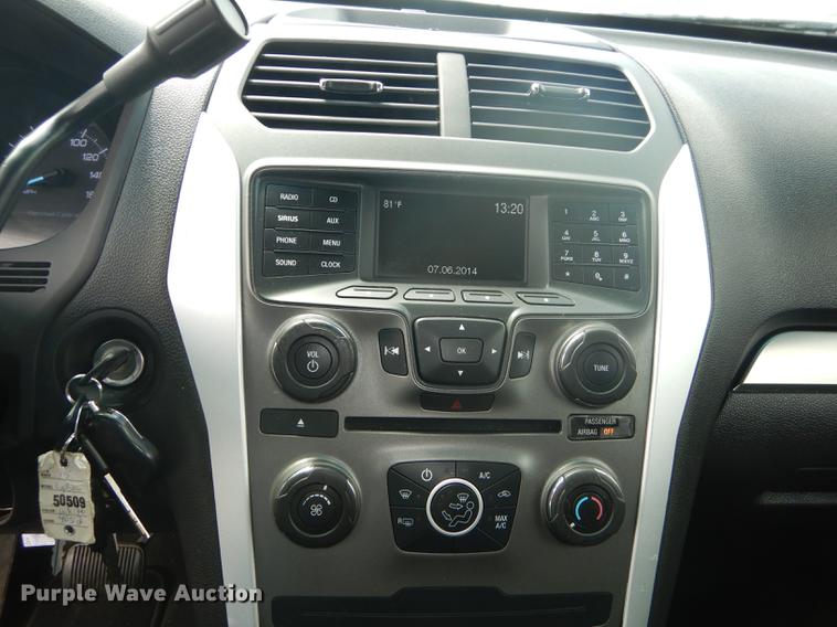 image for item DD6507 2015 Ford Explorer Police Interceptor SUV