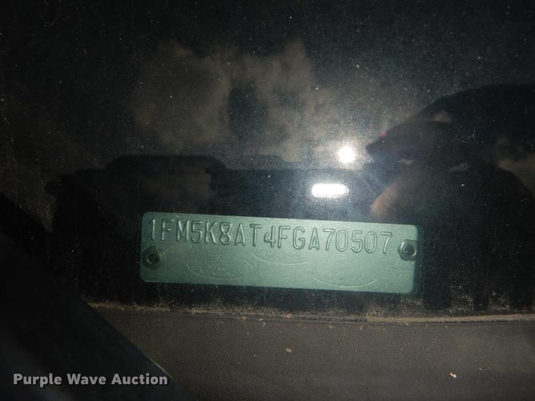 image for item DD6507 2015 Ford Explorer Police Interceptor SUV