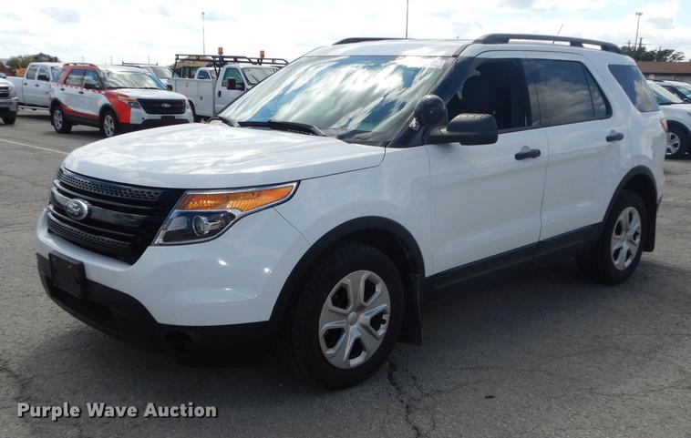 image for item DF1752 2013 Ford Explorer Police Interceptor SUV