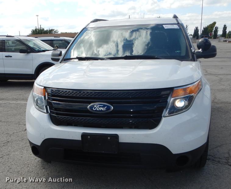 image for item DF1752 2013 Ford Explorer Police Interceptor SUV