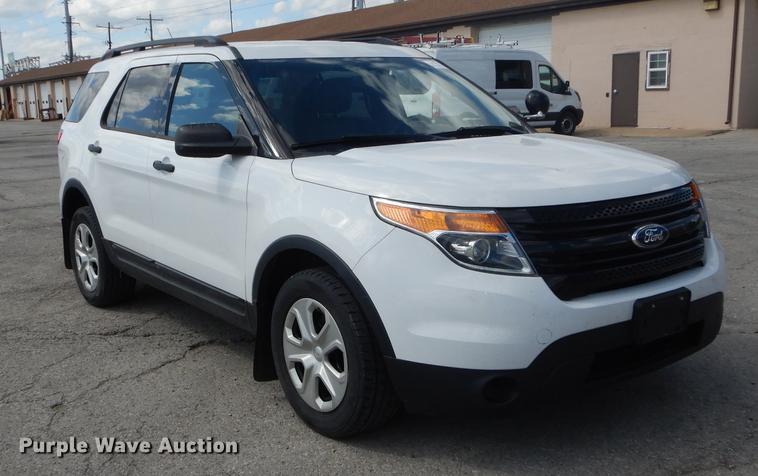 image for item DF1752 2013 Ford Explorer Police Interceptor SUV