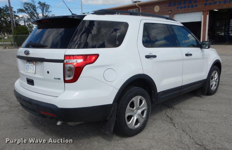 image for item DF1752 2013 Ford Explorer Police Interceptor SUV