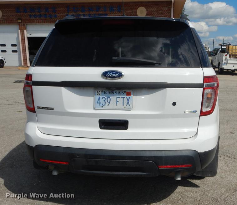 image for item DF1752 2013 Ford Explorer Police Interceptor SUV