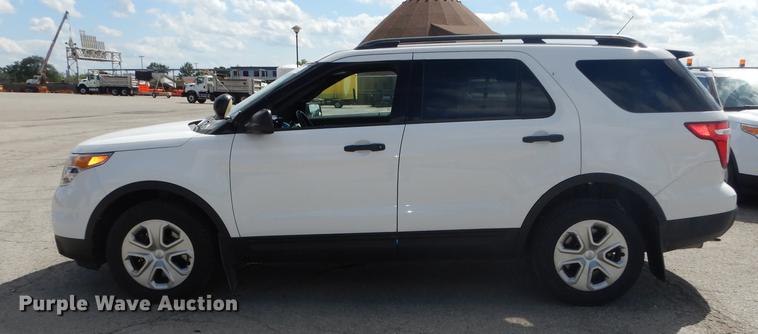 image for item DF1752 2013 Ford Explorer Police Interceptor SUV