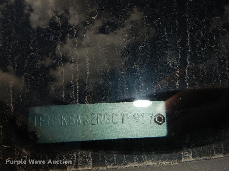 image for item DF1752 2013 Ford Explorer Police Interceptor SUV