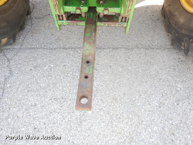 image for item DF1761 2001 John Deere 6310 MFWD tractor