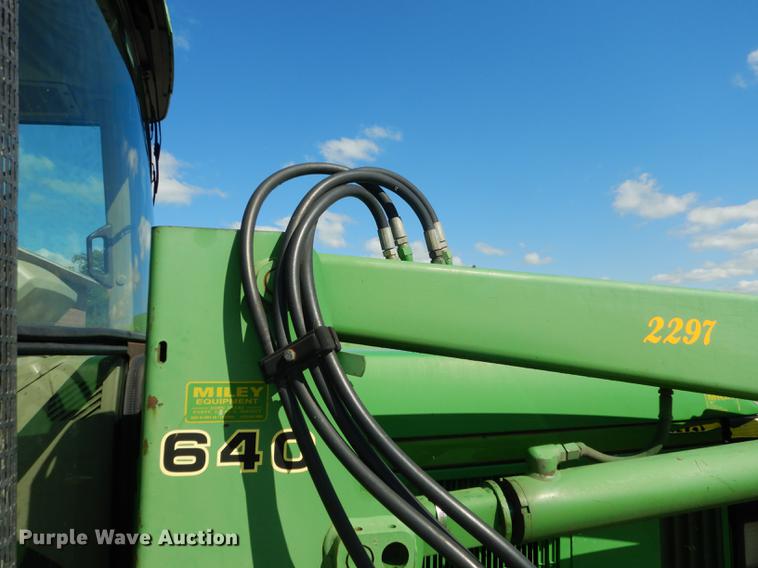 image for item DF1762 2001 John Deere 6310 MFWD tractor