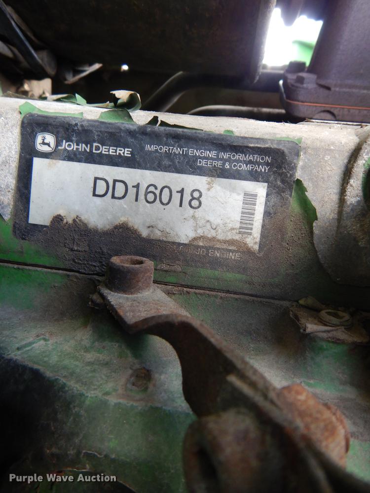 image for item DF1762 2001 John Deere 6310 MFWD tractor