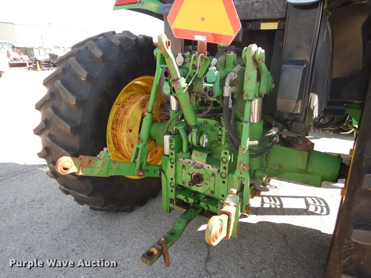 image for item DF1763 2001 John Deere 6310 MFWD tractor