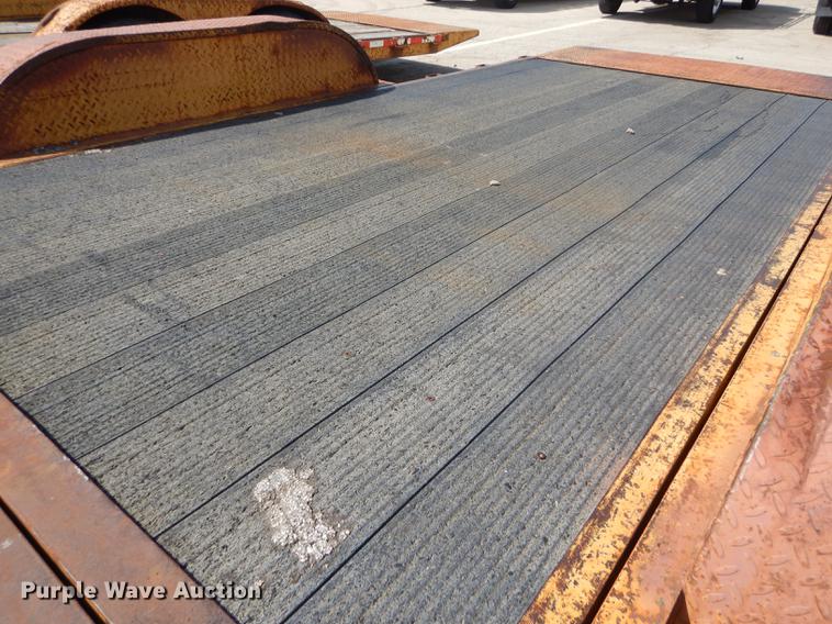 image for item DF1766 2003 shop built tilt deck trailer