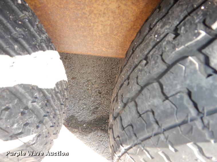 image for item DF1766 2003 shop built tilt deck trailer