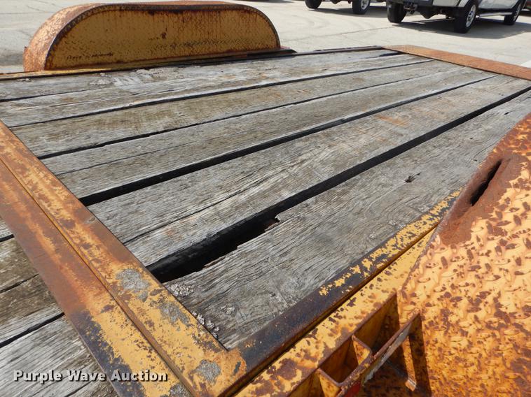 image for item DF1767 2006 shop built tilt deck trailer