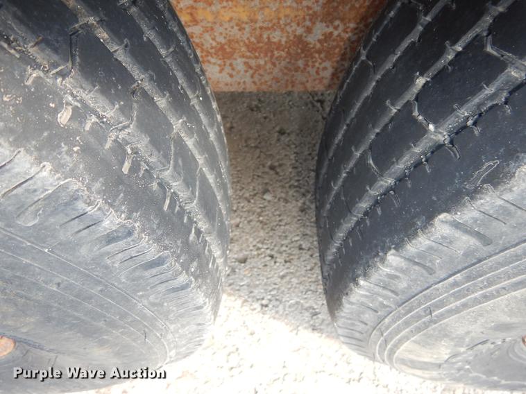 image for item DF1767 2006 shop built tilt deck trailer