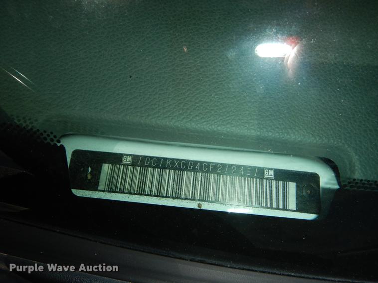 image for item DF1768 2012 Chevrolet Silverado 2500HD Crew Cab pickup truck