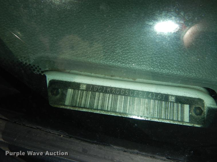 image for item DF1769 2012 Chevrolet Silverado 2500HD Crew Cab pickup truck