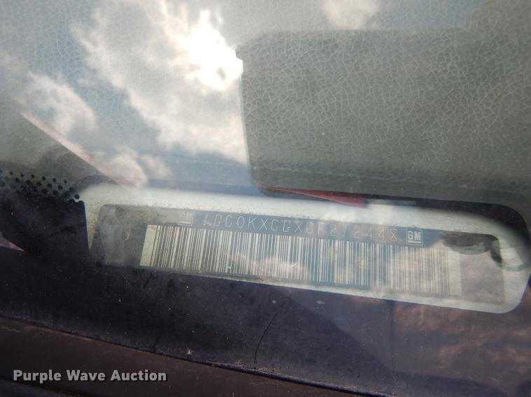 image for item DF1771 2012 Chevrolet Silverado 2500HD pickup truck