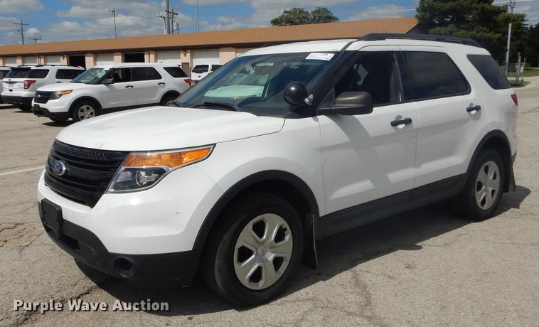 image for item DF1772 2014 Ford Explorer Police Interceptor SUV