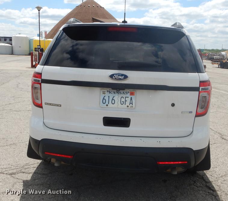 image for item DF1772 2014 Ford Explorer Police Interceptor SUV