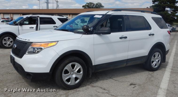 image for item DF1773 2014 Ford Explorer Police Interceptor SUV