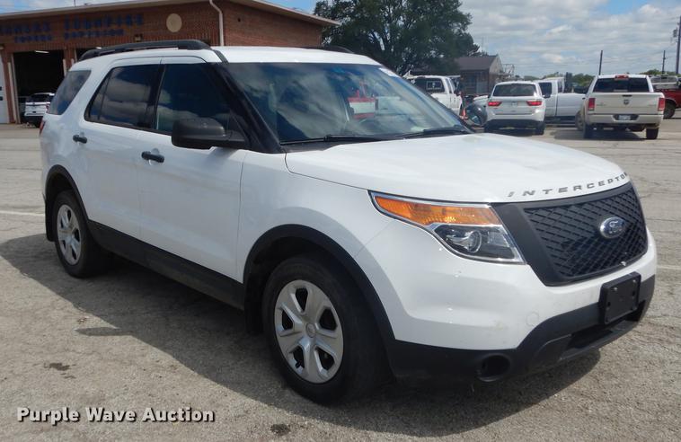 image for item DF1773 2014 Ford Explorer Police Interceptor SUV