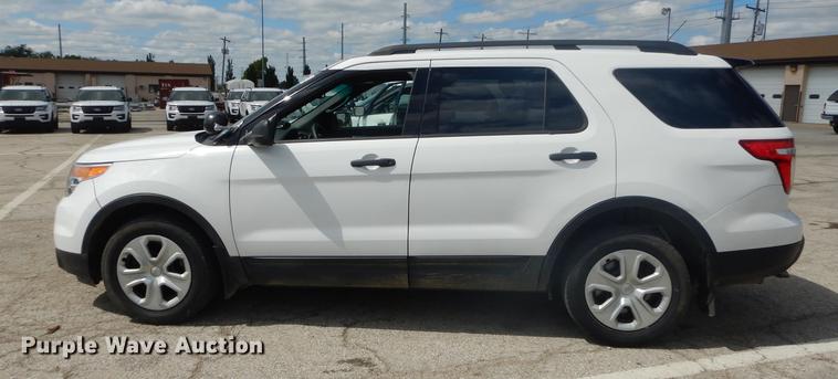 image for item DF1773 2014 Ford Explorer Police Interceptor SUV