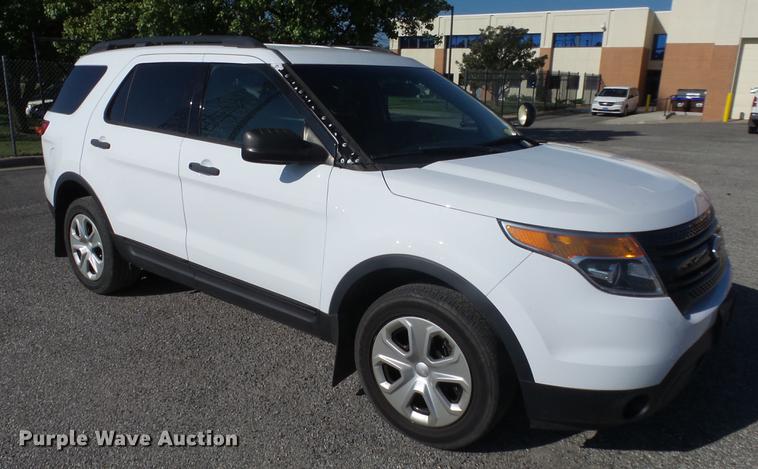 image for item DF4347 2014 Ford Explorer Police SUV