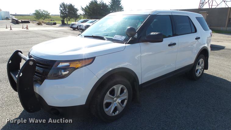 image for item DF4349 2013 Ford Explorer Police SUV
