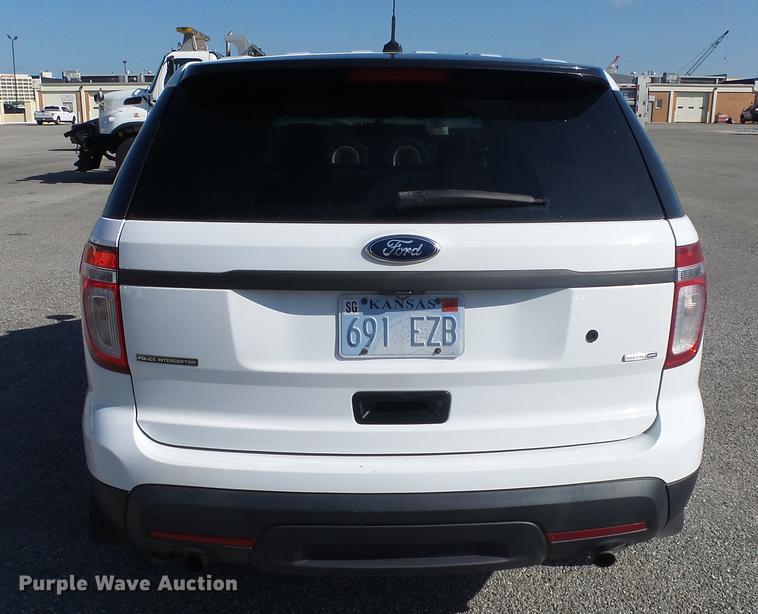 image for item DF4349 2013 Ford Explorer Police SUV