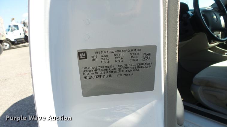 image for item DF4350 2011 Chevrolet Impala
