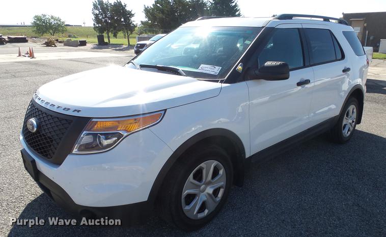 image for item DF4351 2014 Ford Explorer Police SUV