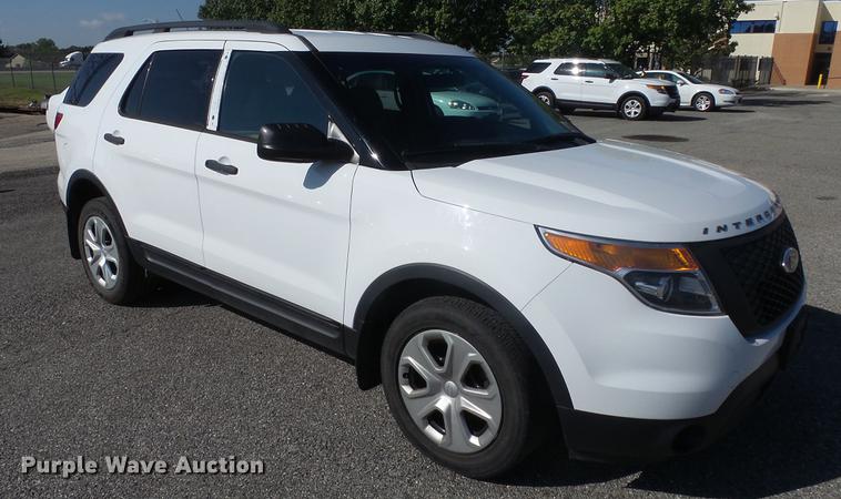 image for item DF4351 2014 Ford Explorer Police SUV