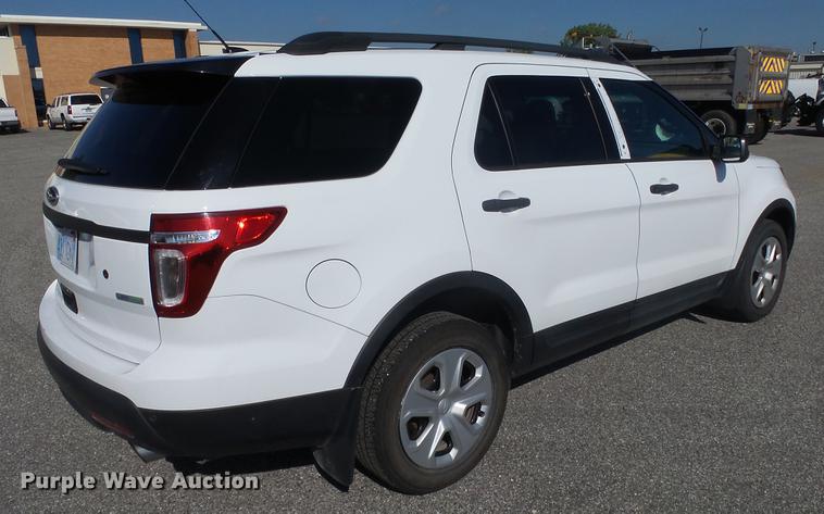image for item DF4351 2014 Ford Explorer Police SUV