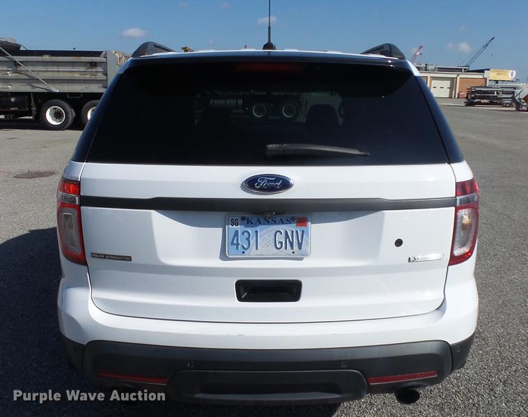 image for item DF4351 2014 Ford Explorer Police SUV