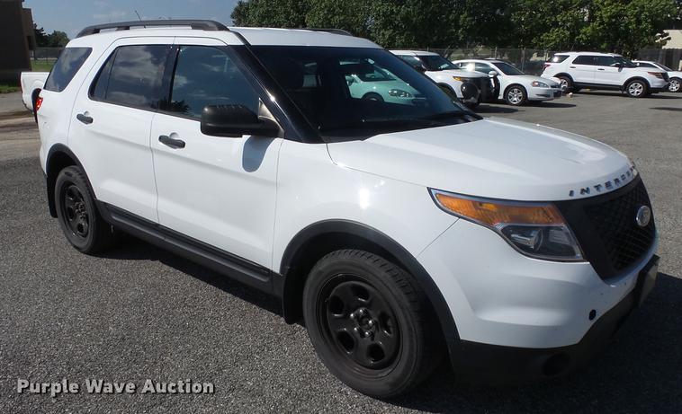 image for item DF4353 2014 Ford Explorer Police SUV