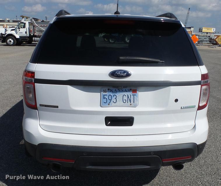 image for item DF4353 2014 Ford Explorer Police SUV