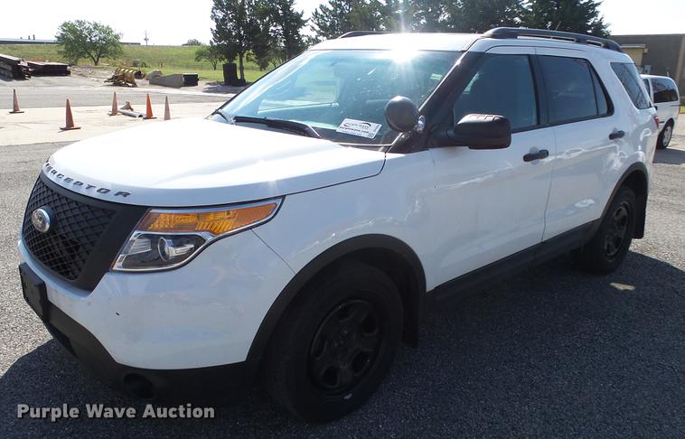 image for item DF4354 2015 Ford Explorer Police SUV