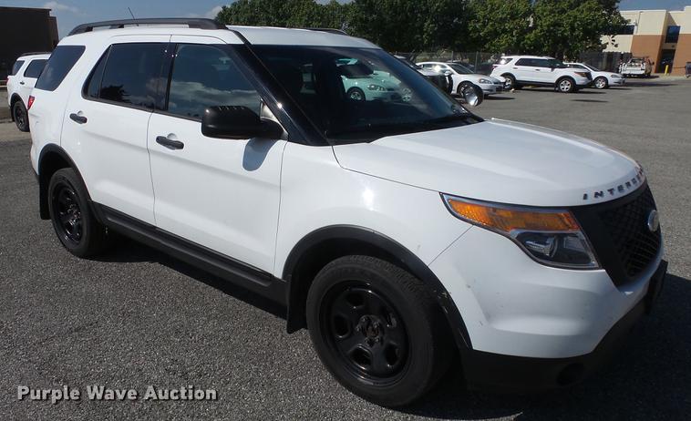 image for item DF4354 2015 Ford Explorer Police SUV