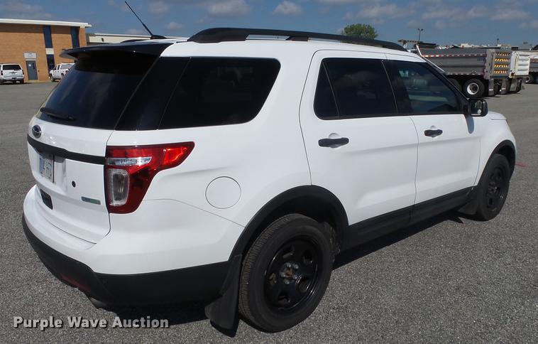 image for item DF4354 2015 Ford Explorer Police SUV