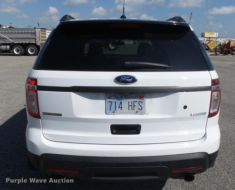 image for item DF4354 2015 Ford Explorer Police SUV