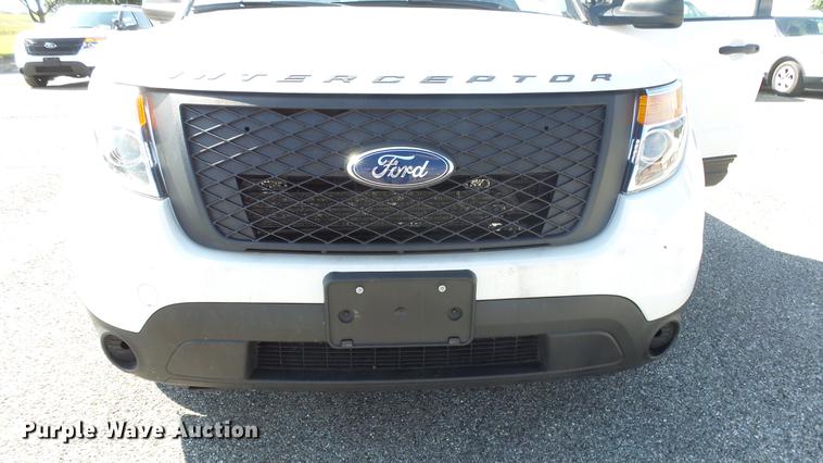 image for item DF4354 2015 Ford Explorer Police SUV