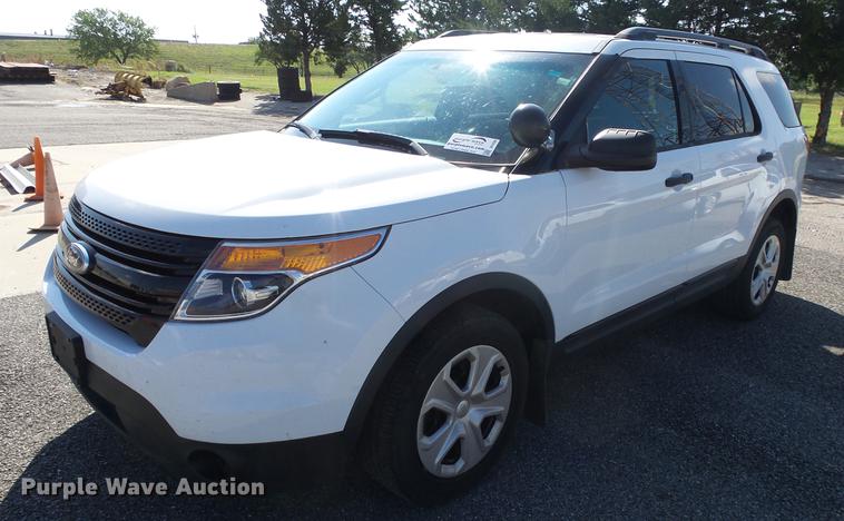 image for item DF4356 2014 Ford Explorer Police SUV