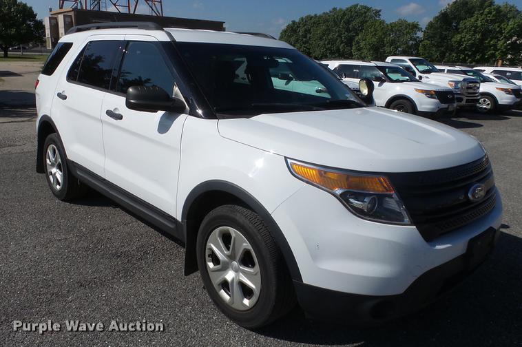 image for item DF4356 2014 Ford Explorer Police SUV