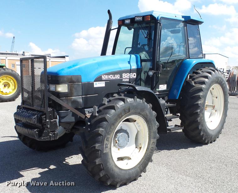 image for item DF4357 1998 New Holland 8260 MFWD tractor