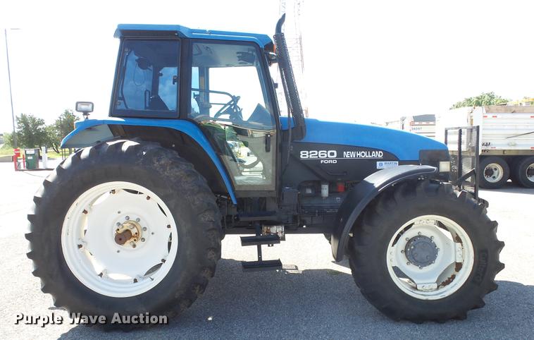 image for item DF4357 1998 New Holland 8260 MFWD tractor