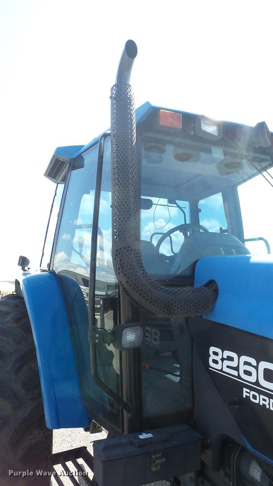 image for item DF4357 1998 New Holland 8260 MFWD tractor