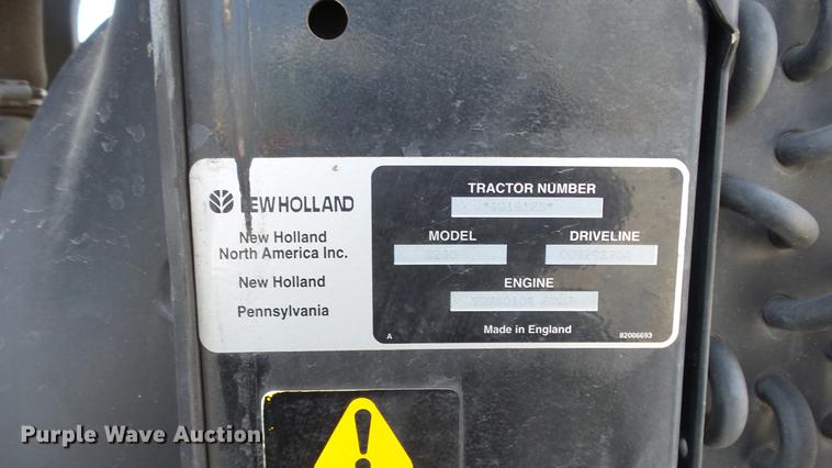 image for item DF4357 1998 New Holland 8260 MFWD tractor