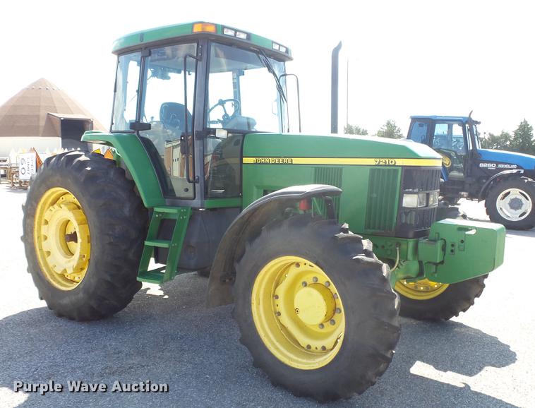image for item DF4358 1999 John Deere 7210 MFWD tractor