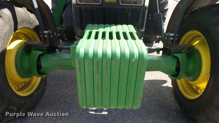 image for item DF4358 1999 John Deere 7210 MFWD tractor