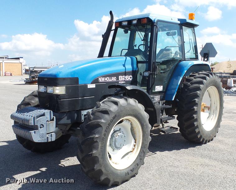 image for item DF4359 New Holland 8260 MFWD tractor